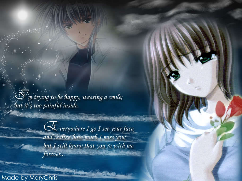 Featured image of post Beautiful Anime Love Poems My thoughts of you are like raindrops on flowers