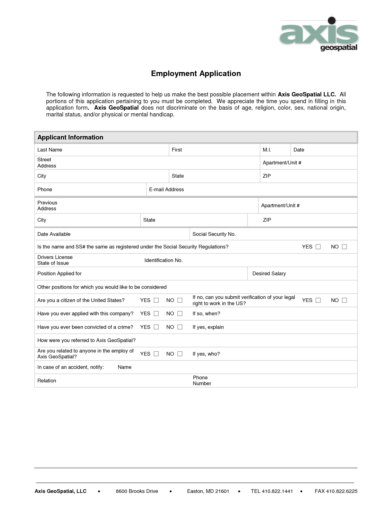 Job Application Quotes. QuotesGram With Employment Application Template Microsoft Word