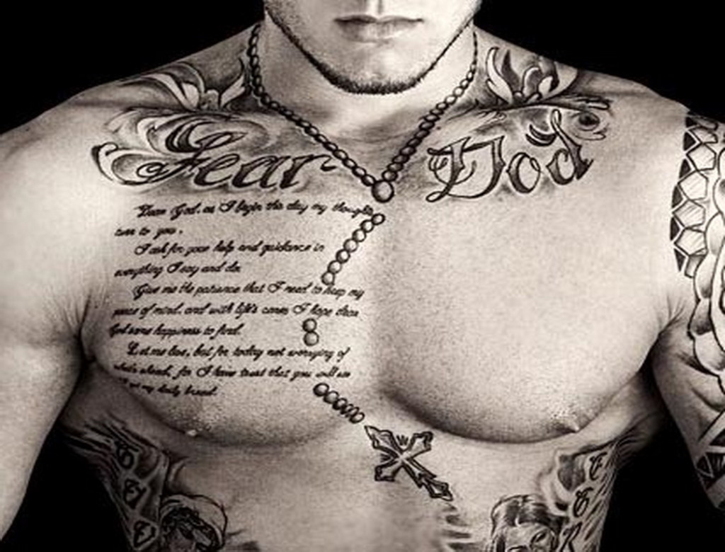 6. Chest Tattoo Quotes with Powerful Messages - wide 5