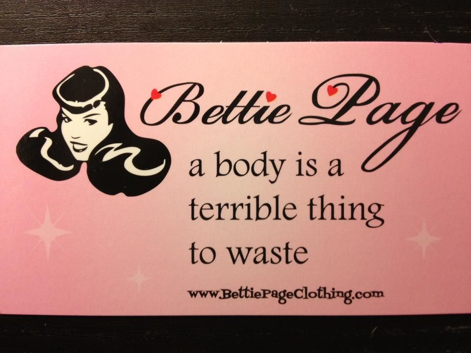 Bettie Page Quotes QuotesGram