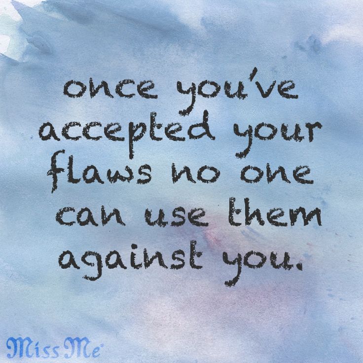 Accept your imperfections essay image