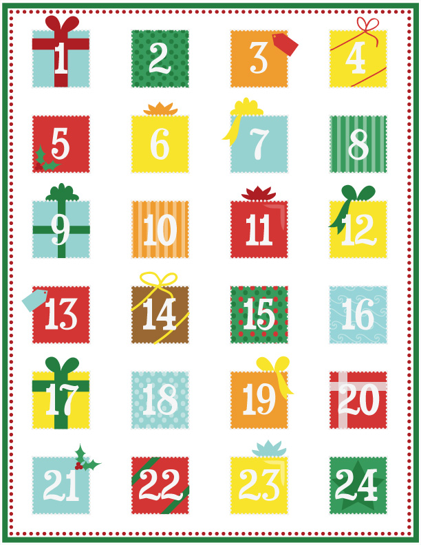advent calendar printable quotes quotesgram