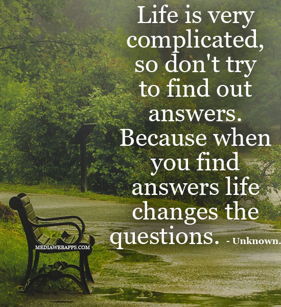 Dont Complicate Life Quotes. QuotesGram