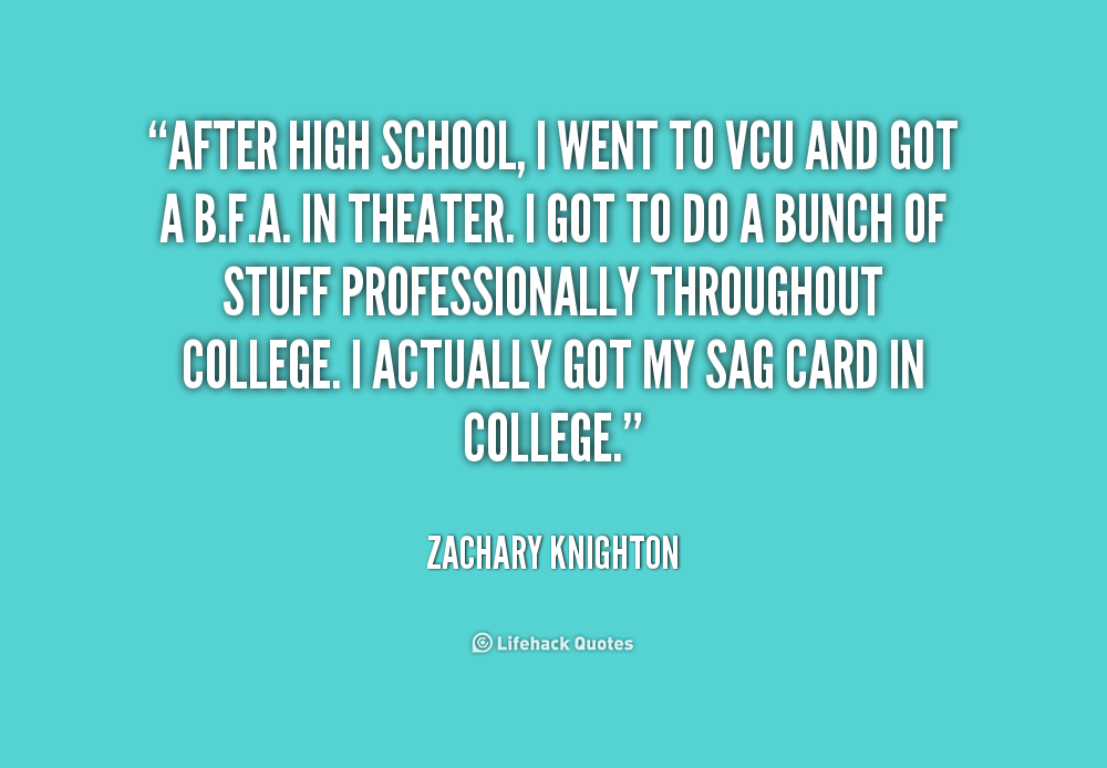  Life  After High  School  Quotes  QuotesGram