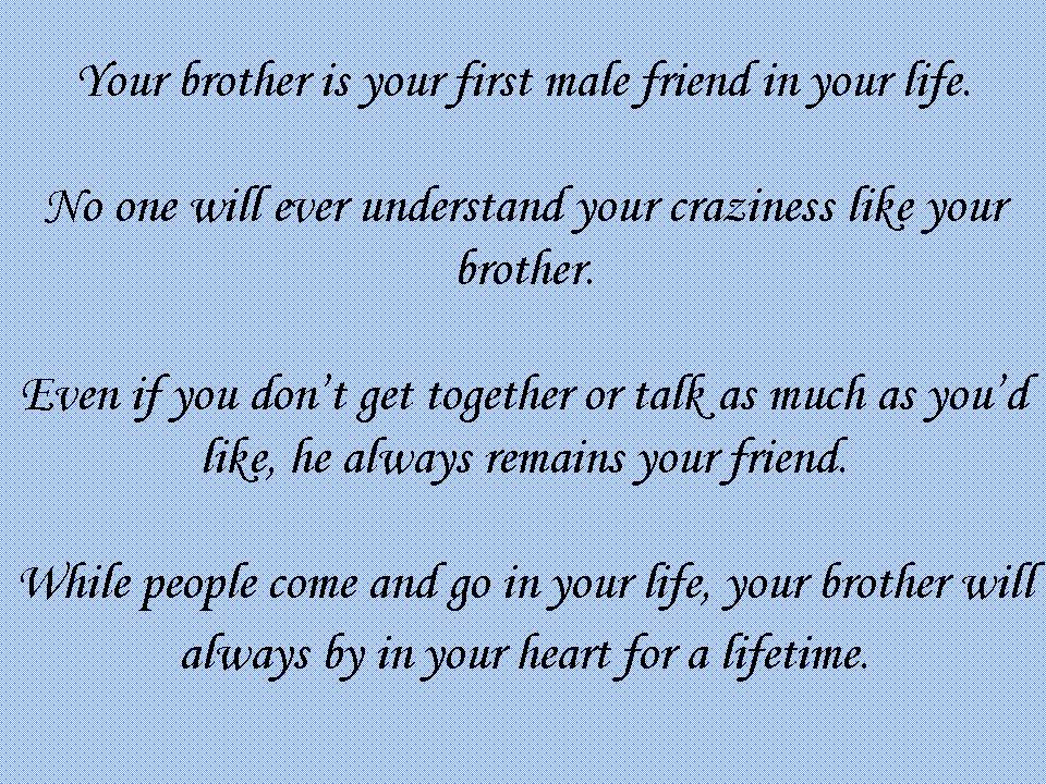 Thank You Brother Quotes. QuotesGram
