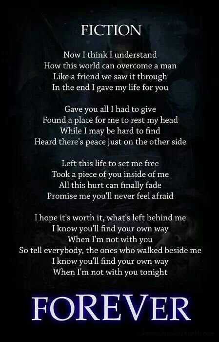 A7x Fiction Quotes Quotesgram