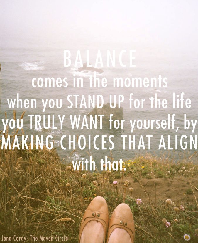 Finding Balance In Life Quotes. QuotesGram