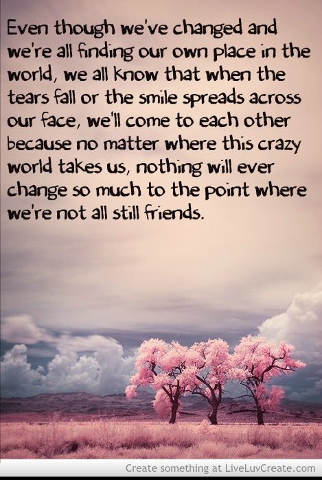 Quotes About Friendship Lasting Forever. QuotesGram