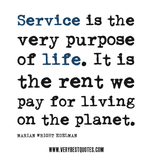 quotes about service