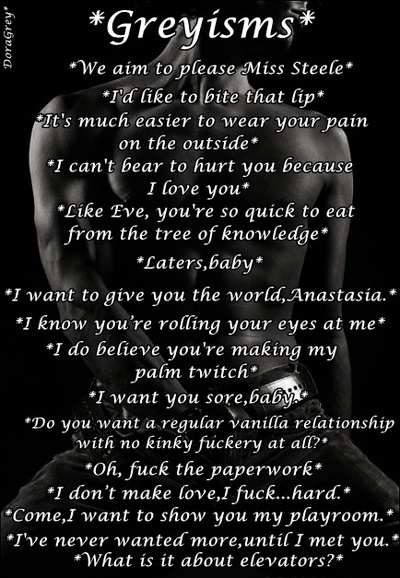 Quotes From Fifty Shades Of Grey Series Quotesgram