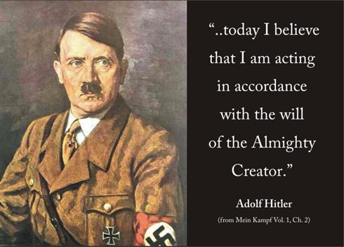 Hitler Quotes About Atheists