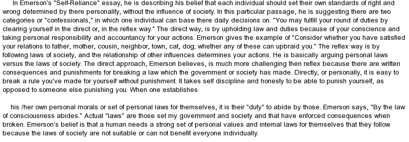 Self Reliance Rhetorical Analysis - blogger.com self reliance critical analysis