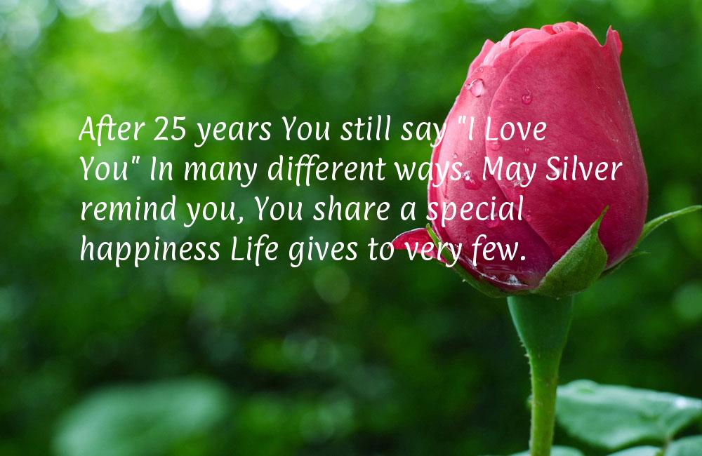 25th Anniversary  Quotes  For Wife QuotesGram