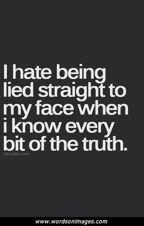 To liars quotes 