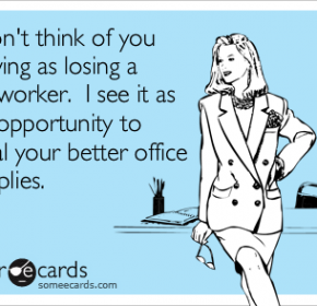 Humorous Goodbye  Co Worker  Quotes  QuotesGram