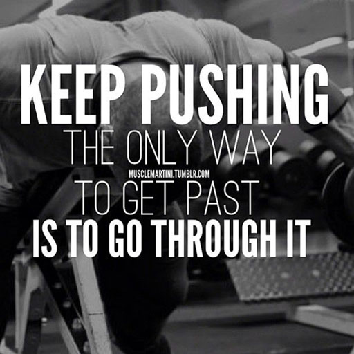 Quotes About Pushing On. QuotesGram