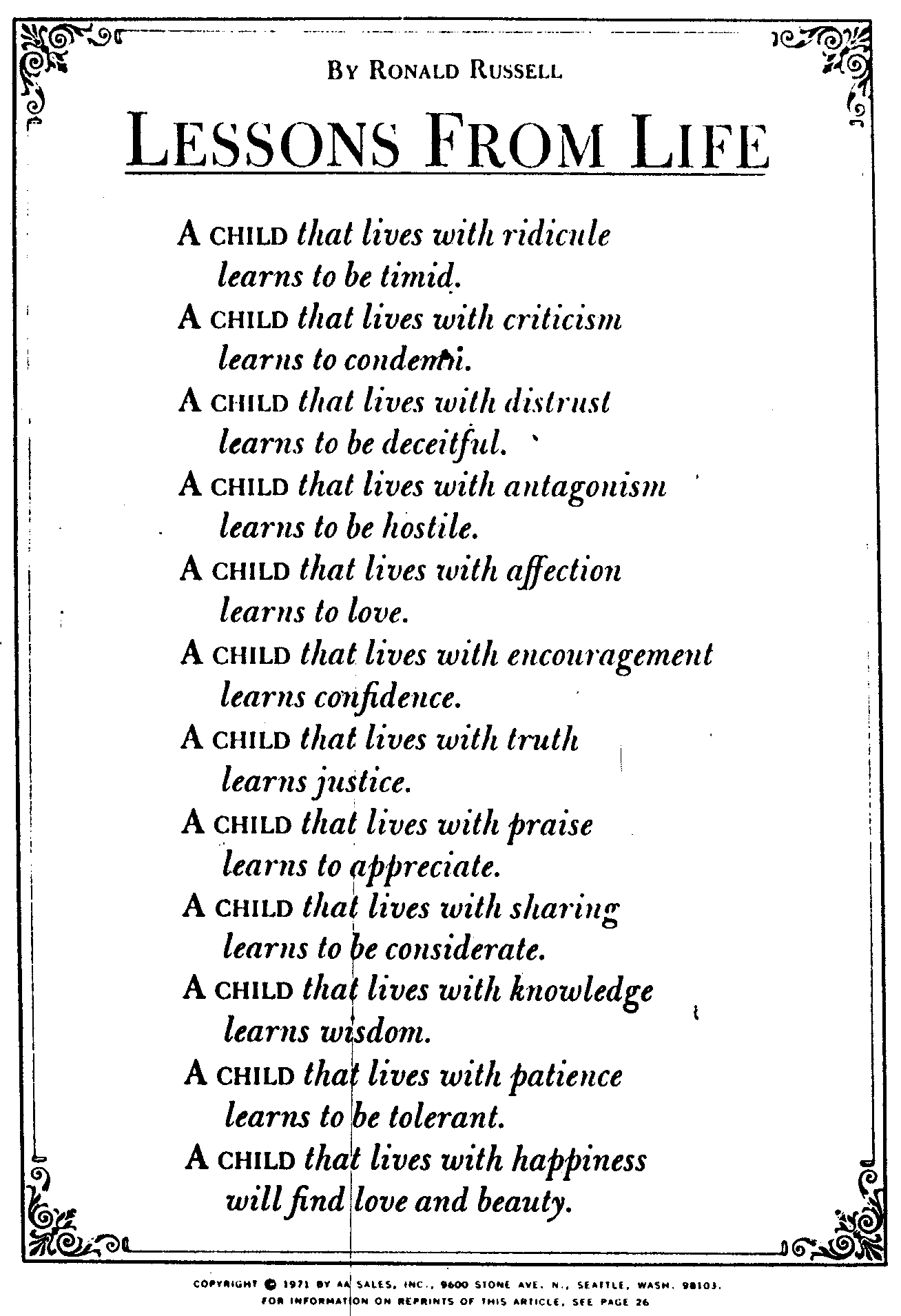 Learn poems. Learning poems. live and learn poem. learn patience.