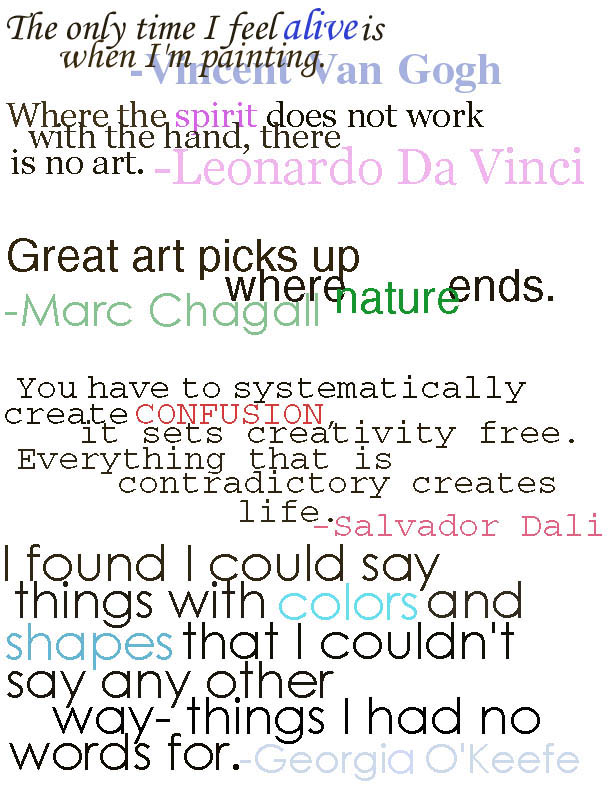Quotes About Painters