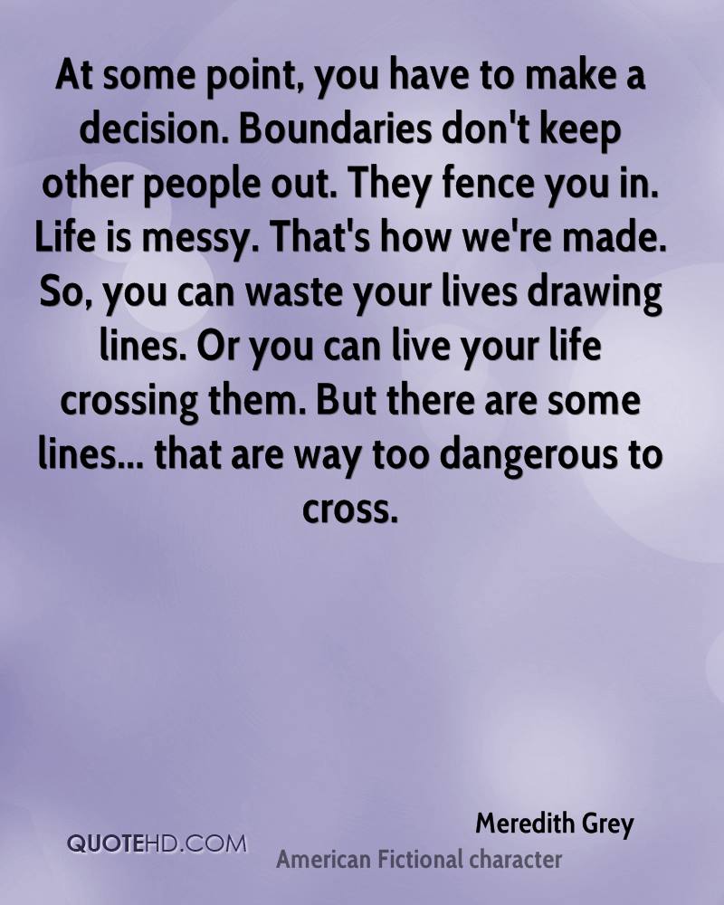 Who cross boundaries people 5 Ways