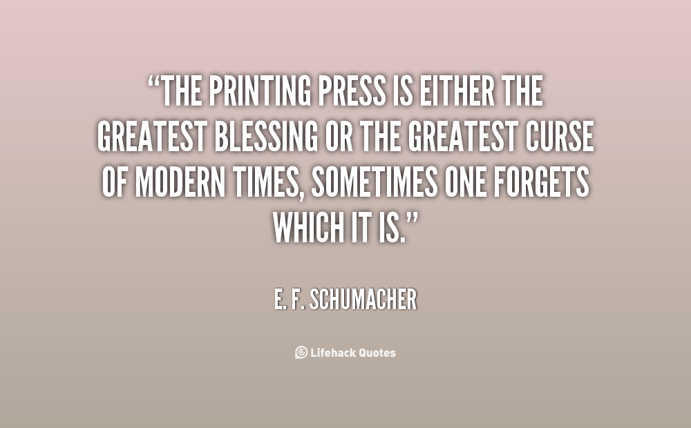 Printing Press Quotes. QuotesGram