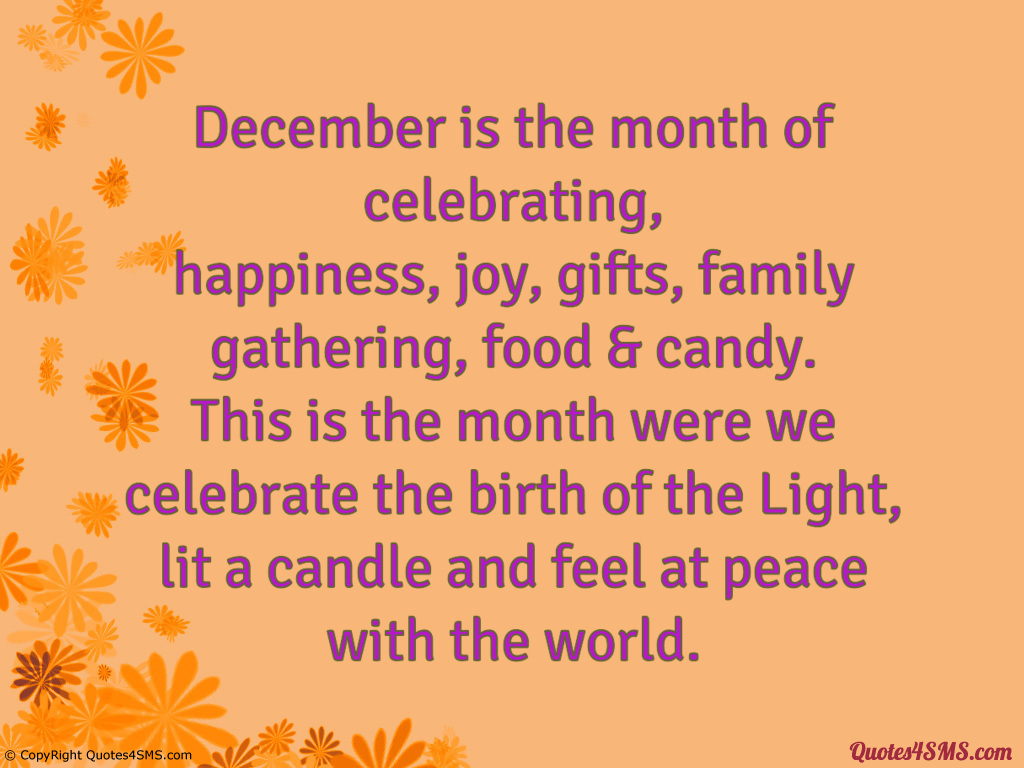 Quotes Of The Month December. Quotesgram