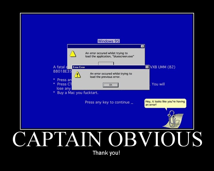 Captain Obvious Quotes. QuotesGram