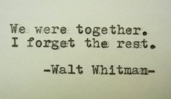 Walt Whitman Love Quotes. QuotesGram