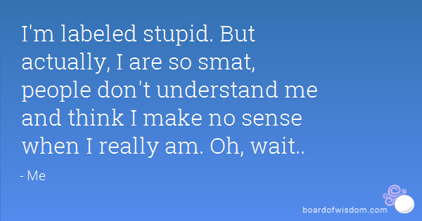 Really Dumb Quotes That Make No Sense QuotesGram