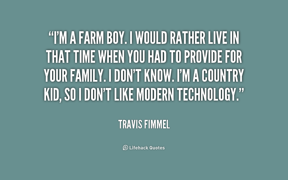 Farm Boy Quotes