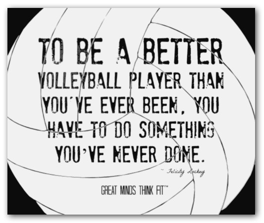 Quotes About Volleyball Players. QuotesGram