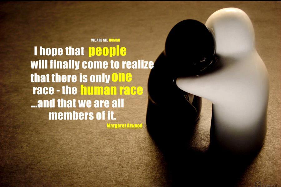 we are all one human race