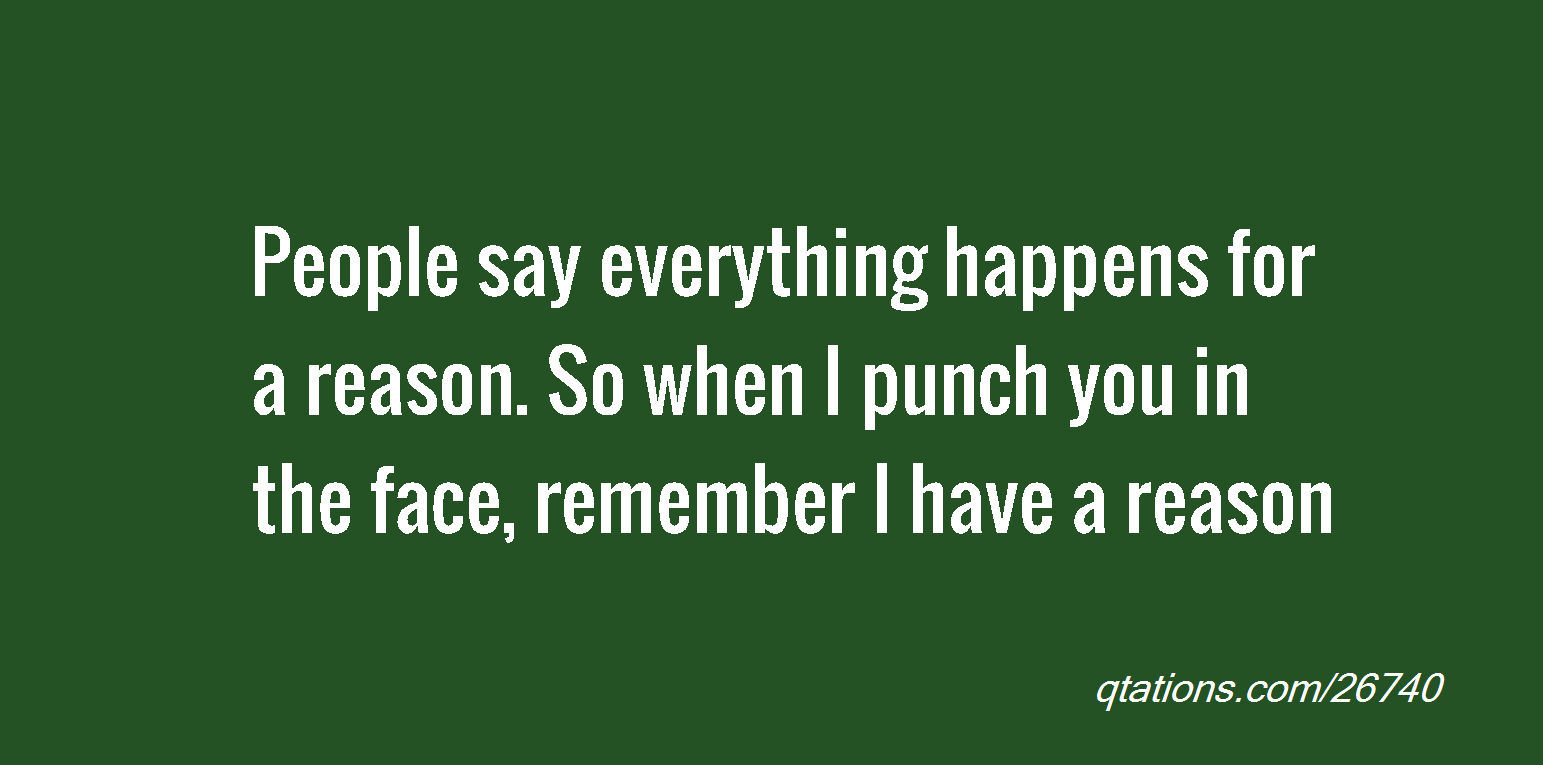 Punch You Quotes. Quotesgram