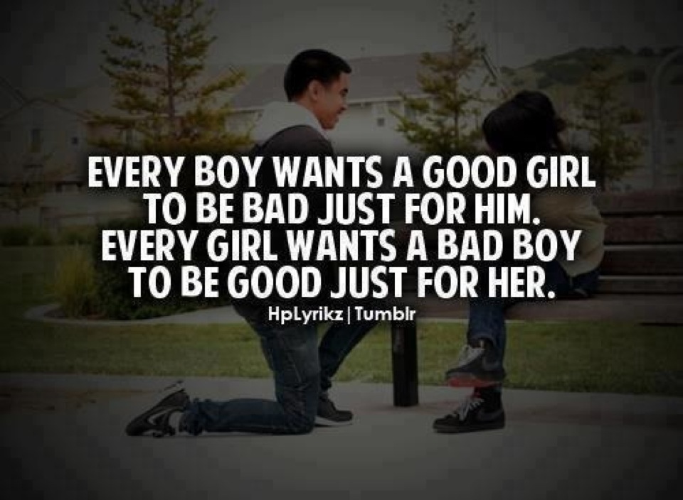 Bad like girls good guys why 8 Reasons
