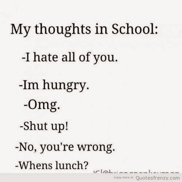 i hate school quotes funny