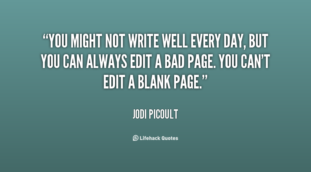 Quotes About Editing A Book. QuotesGram