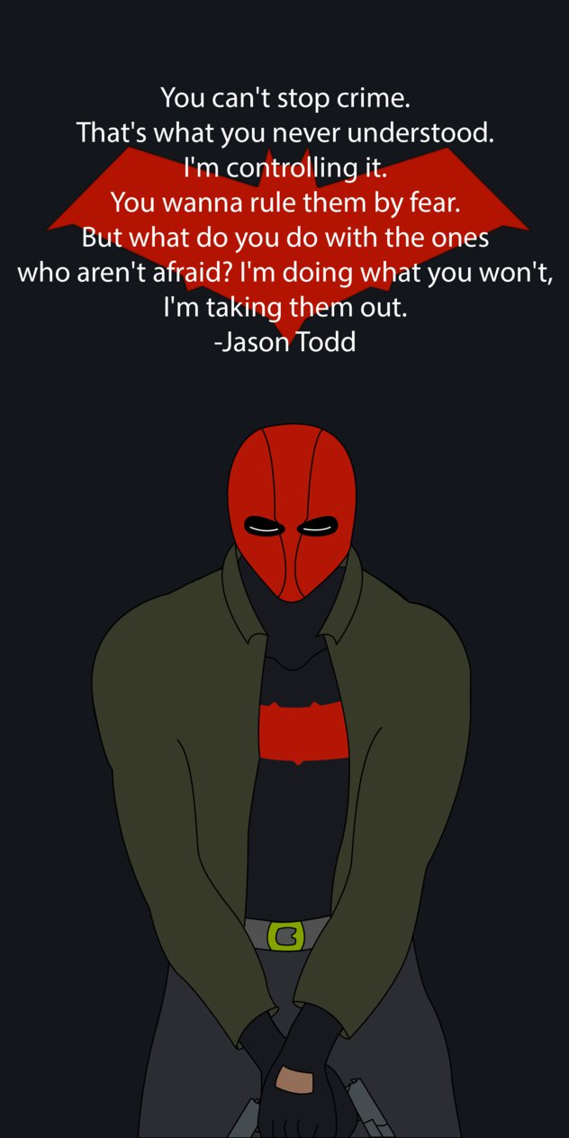 Red Hood Quote