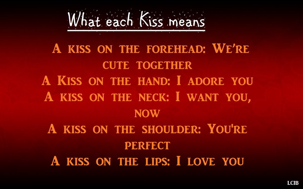 Forehead a is kiss what meaning the of A Forehead
