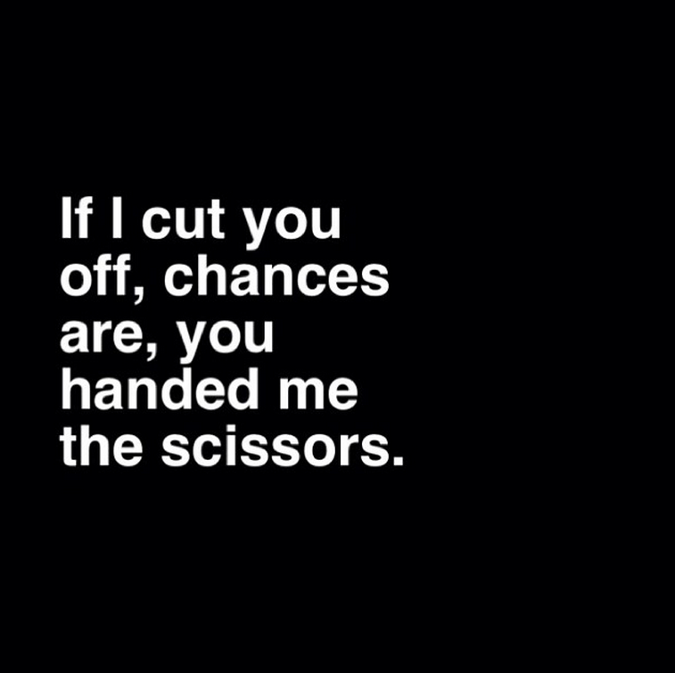 Cutting Off Negative People Quotes QuotesGram