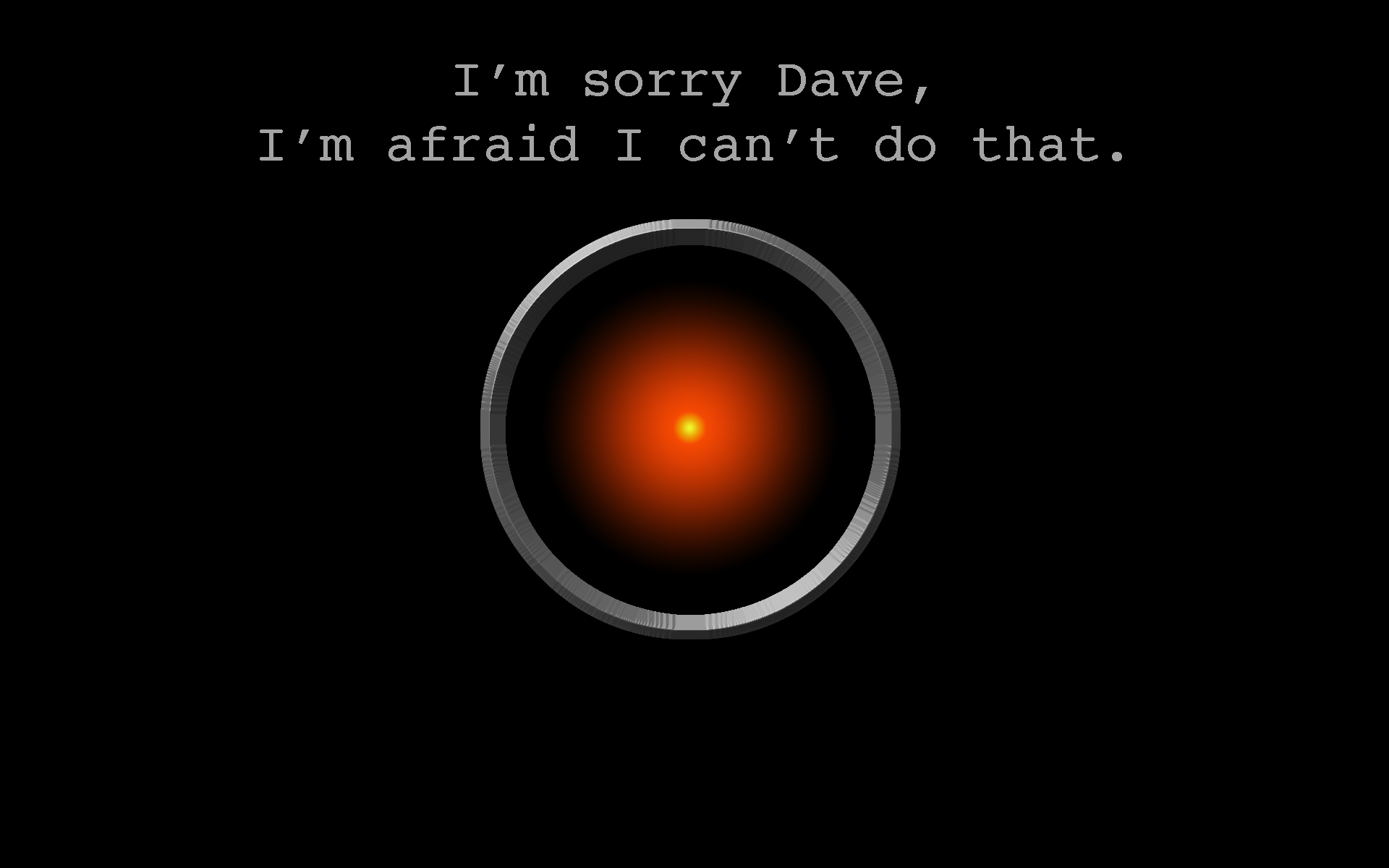 famous hal 9000 quotes