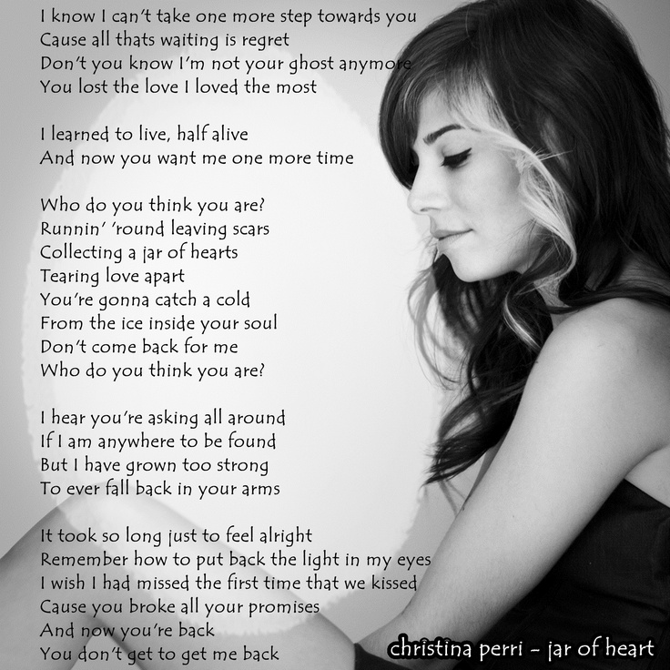 Christina Perri Jar Of Hearts Quotes Quotesgram Christina Perri Jar Of Hearts Quotes Quotesgram