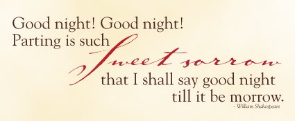 Sweet Sorrow Quote