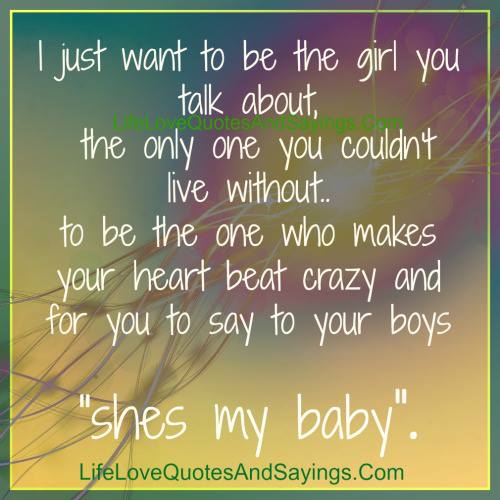 I Want To Be The One Quotes. QuotesGram