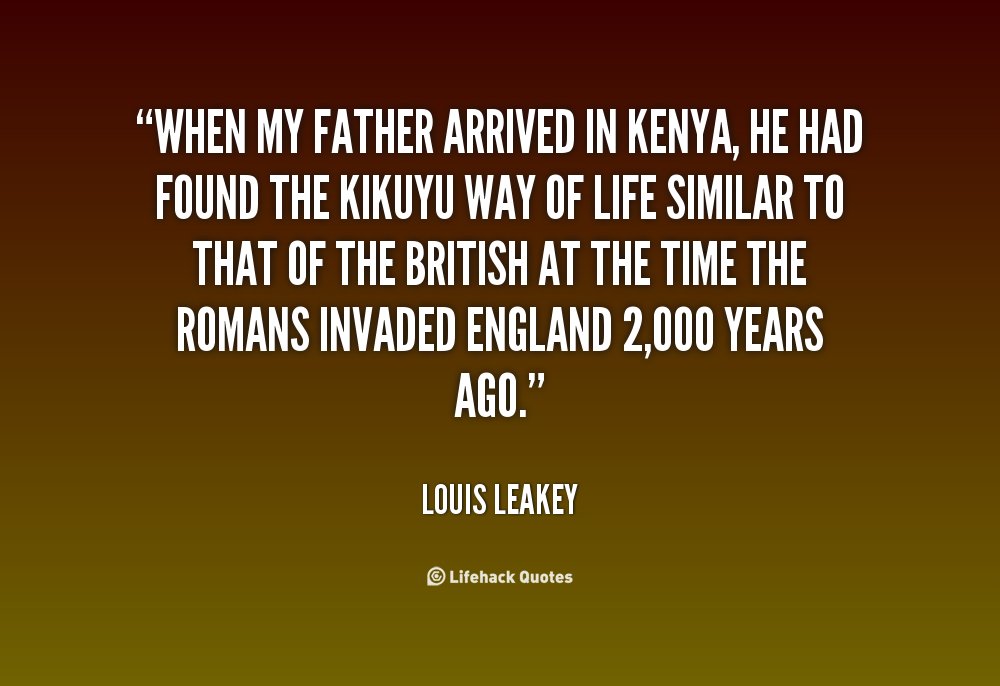 Louis Leakey Famous Quotes. QuotesGram