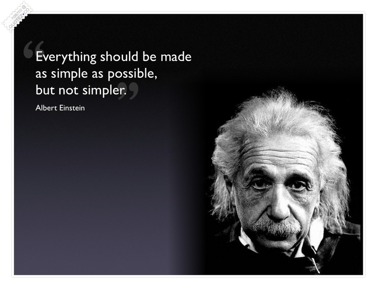 Einstein Quotes On Simplicity Quotesgram