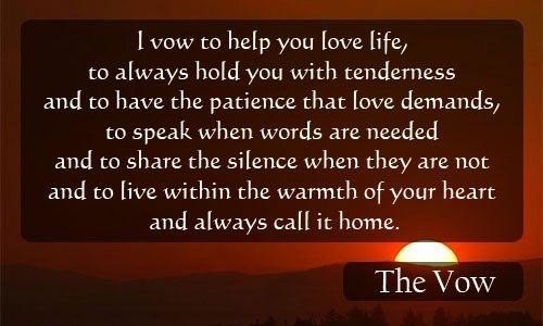 Love Quotes From The Vow. QuotesGram