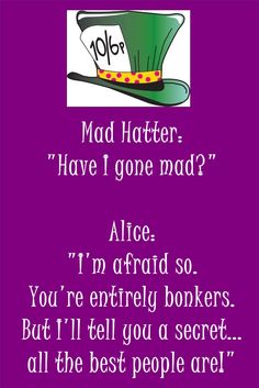 Best Mad Hatter Quotes. QuotesGram