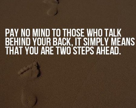 Quotes About Talking Behind Someones Back
