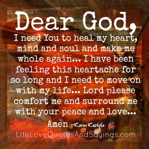 heart quotes healing sayings heal need quotesgram
