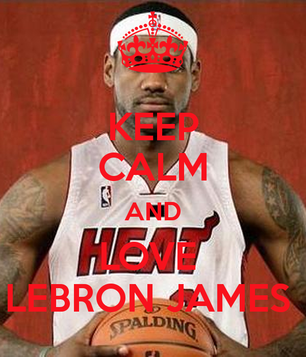 lebron james and calm app