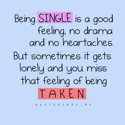 Sad Quotes About Being Single. QuotesGram